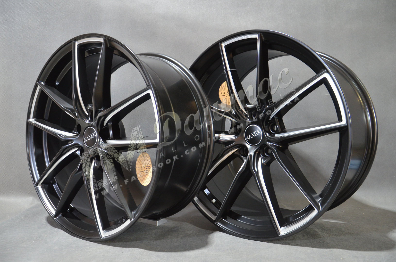 Haxer HX045 20" 8,5J ET25 + 9,5J ET40 5x112 BLHM - obrazek 5