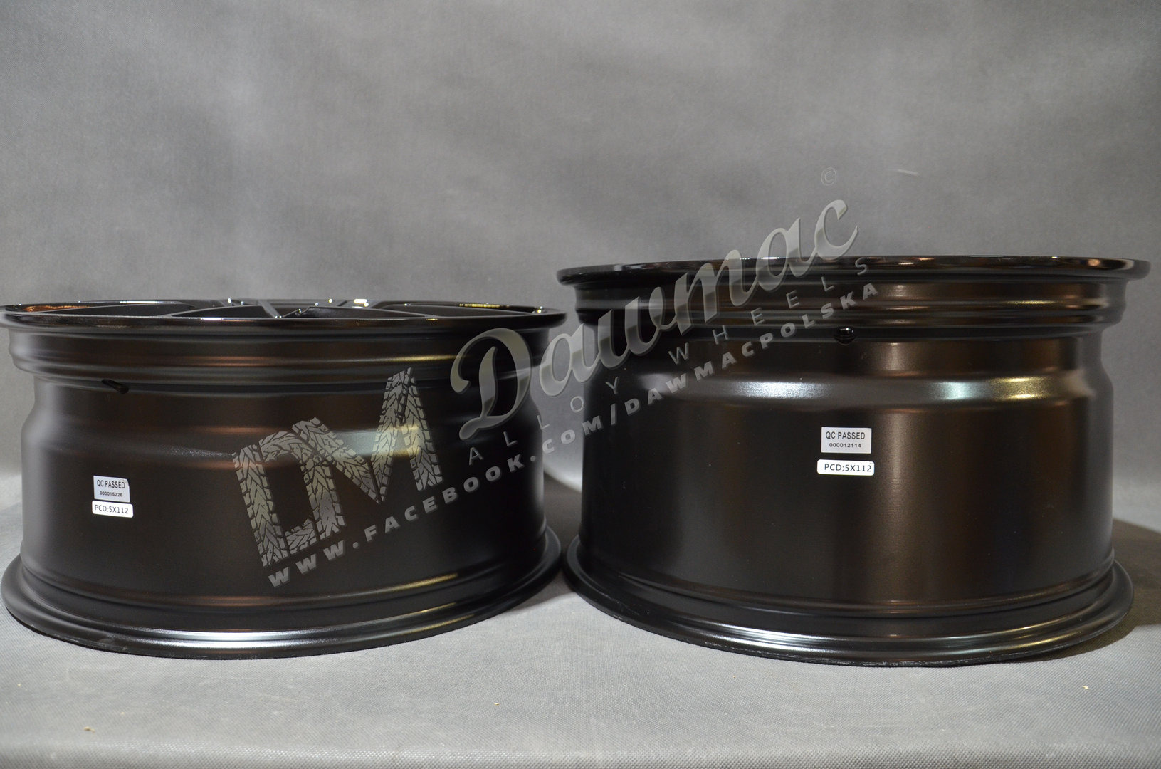 Haxer HX08F 20" 9J ET30 + 10J ET31 5x120 Gloss Black - obrazek 6