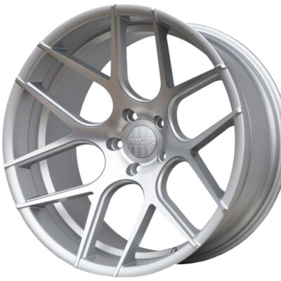 Haxer SSA03 20" 9J ET35 + 10J ET40 5x120 Machine Silver