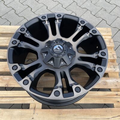 Fuel Vapor 20" 9J ET19 6x135/6x139,7 Matte Black Double Dark Tint