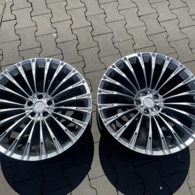 Breyton Race LS 3 21" 9J ET30 + 10,5J ET44 5x112 Crystal Silver
