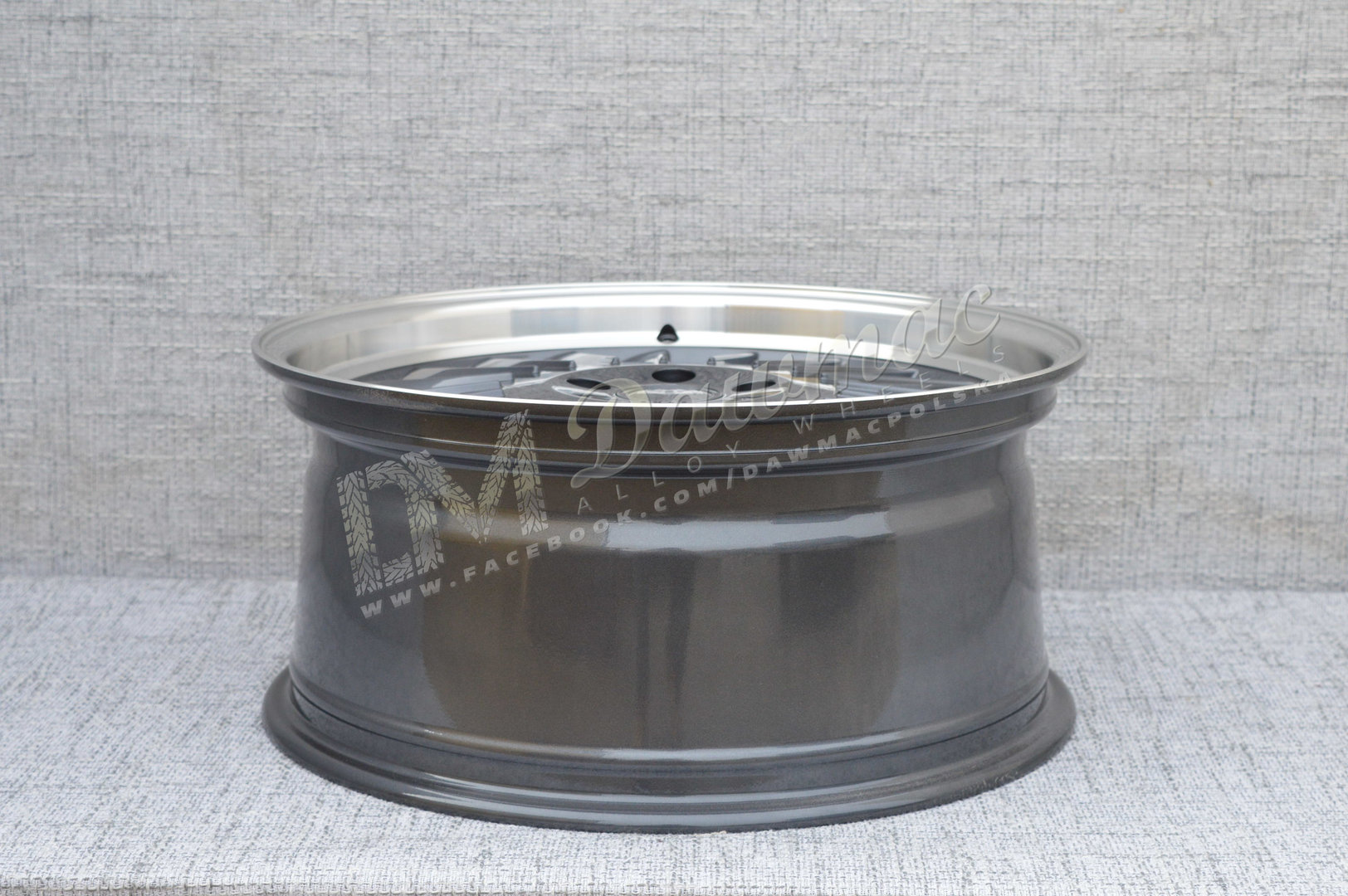 ISPIRI CSR1D 19" 10J ET35 5x112 Carbon Graphite Polished Lip - obrazek 6