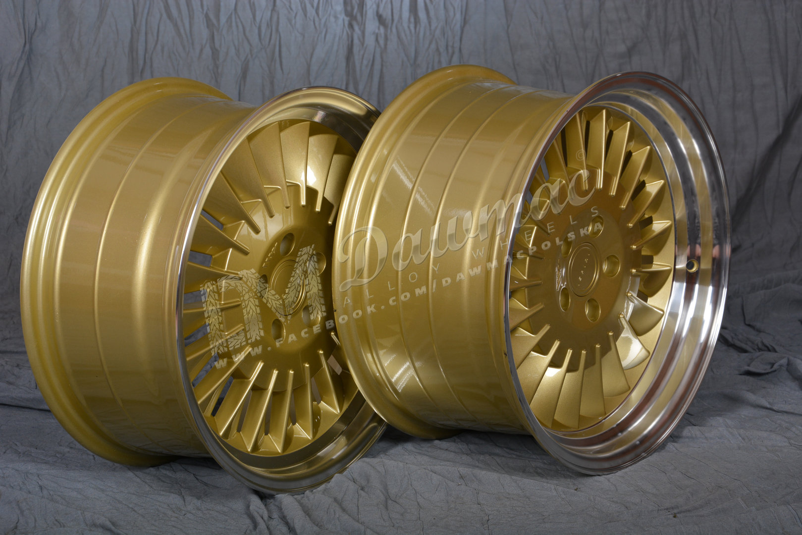 ISPIRI CSR1D 19" 10J ET35 5x112 Vintage Gold Polished Lip - obrazek 5