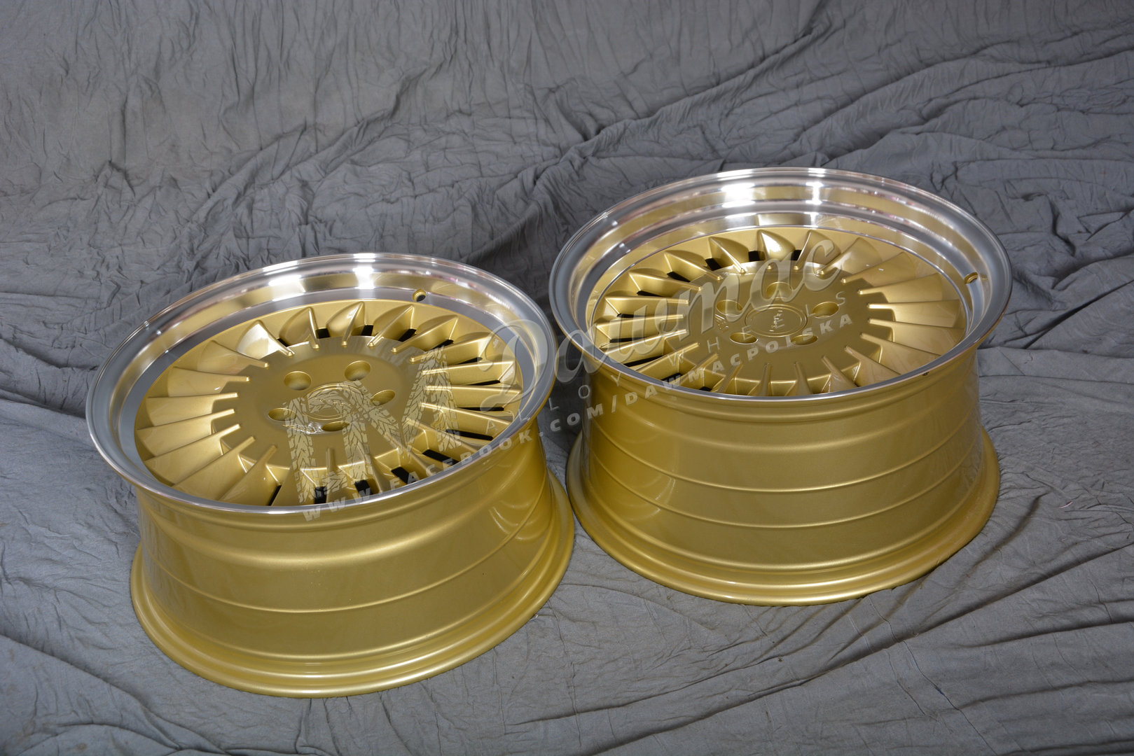 ISPIRI CSR1D 19" 10J ET35 5x112 Vintage Gold Polished Lip - obrazek 7
