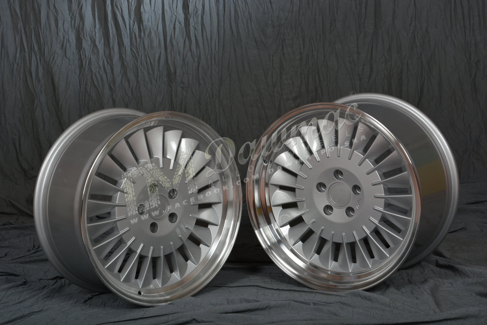 ISPIRI CSR1D 19" 8,5J ET32 + 10J ET35 5x112 Pure Silver Polished Lip - obrazek 5