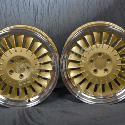ISPIRI CSR1D 19" 8,5J ET32 5x112 Vintage Gold Polished Lip
