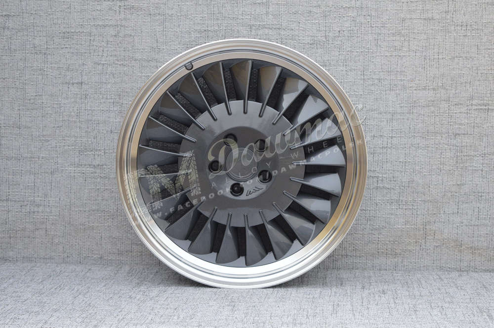 ISPIRI CSR1D 19" 8,5J ET35 + 10J ET43 5x120 Carbon Graphite Polished Lip