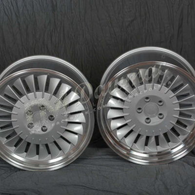 ISPIRI CSR1D 19" 8,5J ET42 + 10J ET35 5x112 Pure Silver Polished Lip