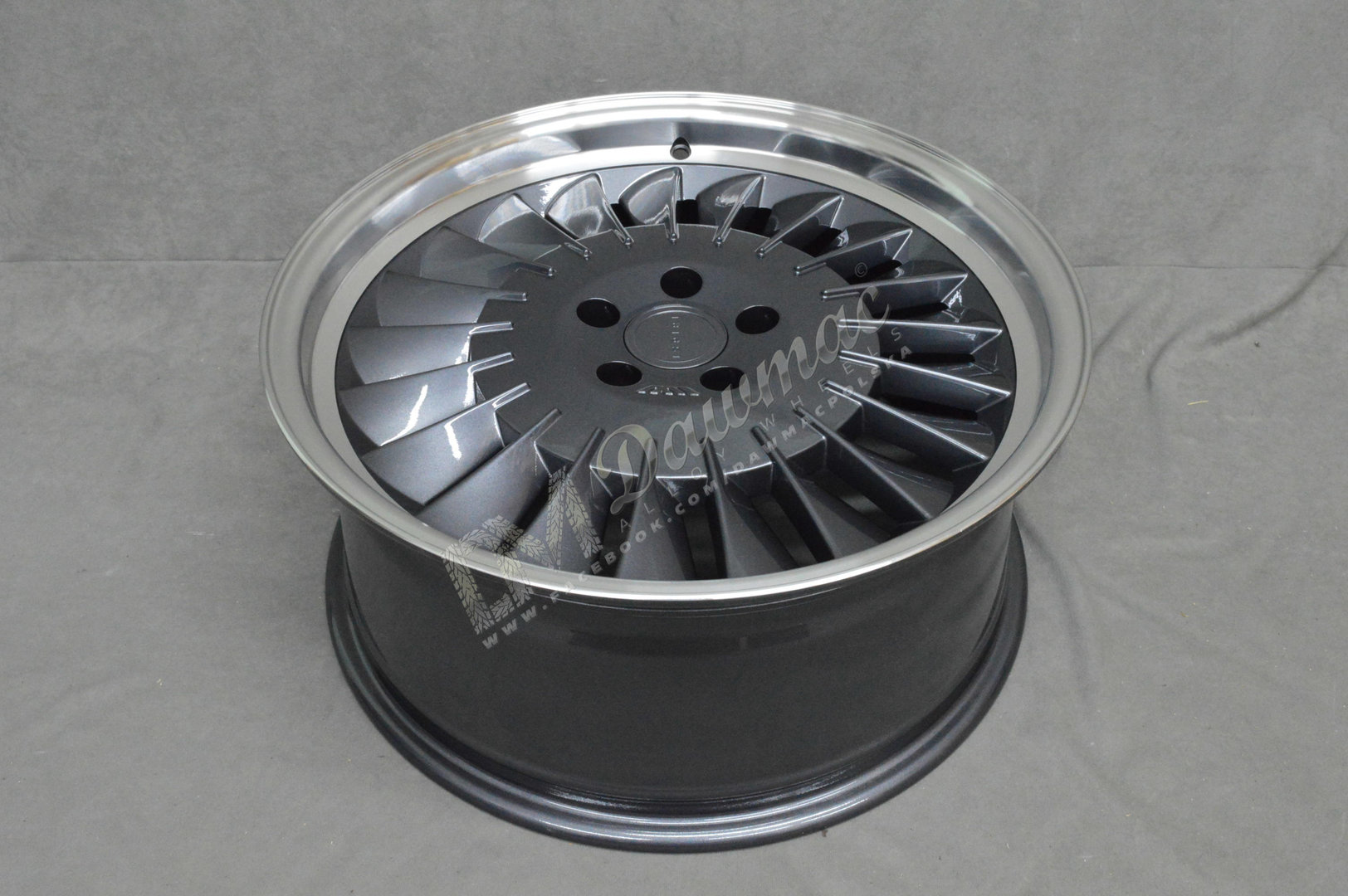 ISPIRI CSR1D 19'' 8,5J ET42 5x112 Carbon Graphite / Polish Lip - obrazek 5