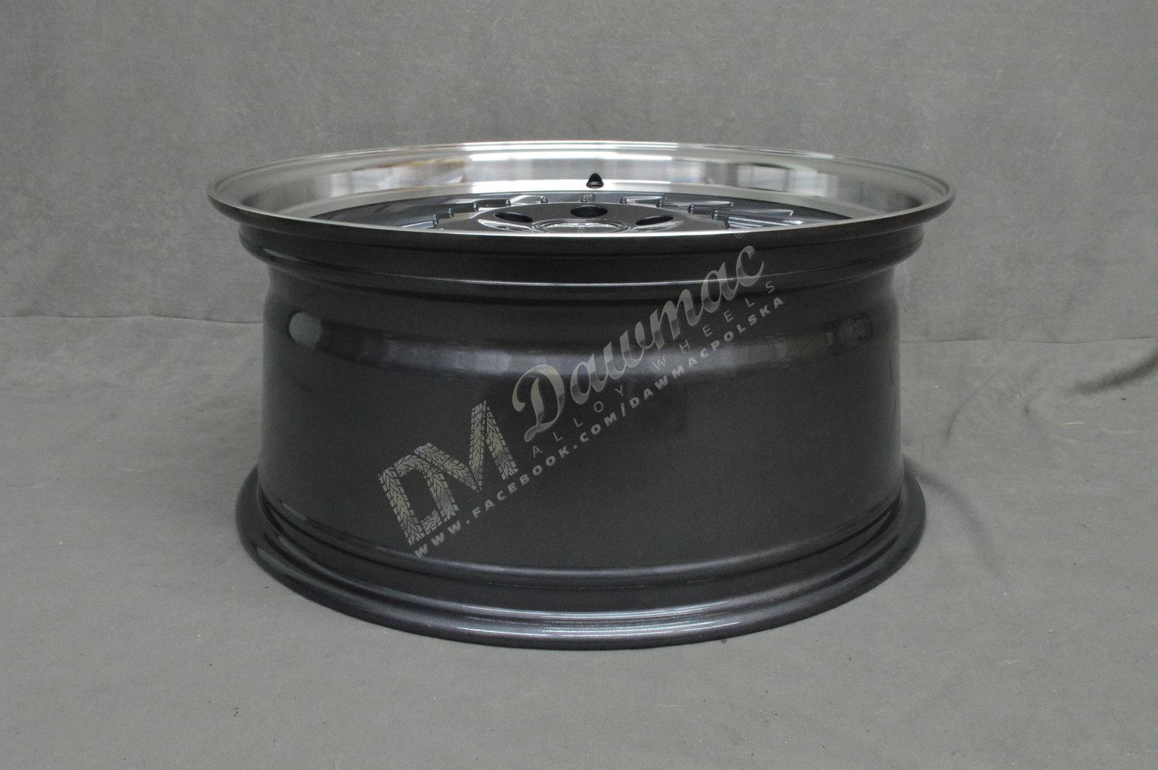 ISPIRI CSR1D 19'' 8,5J ET42 5x112 Carbon Graphite / Polish Lip - obrazek 7