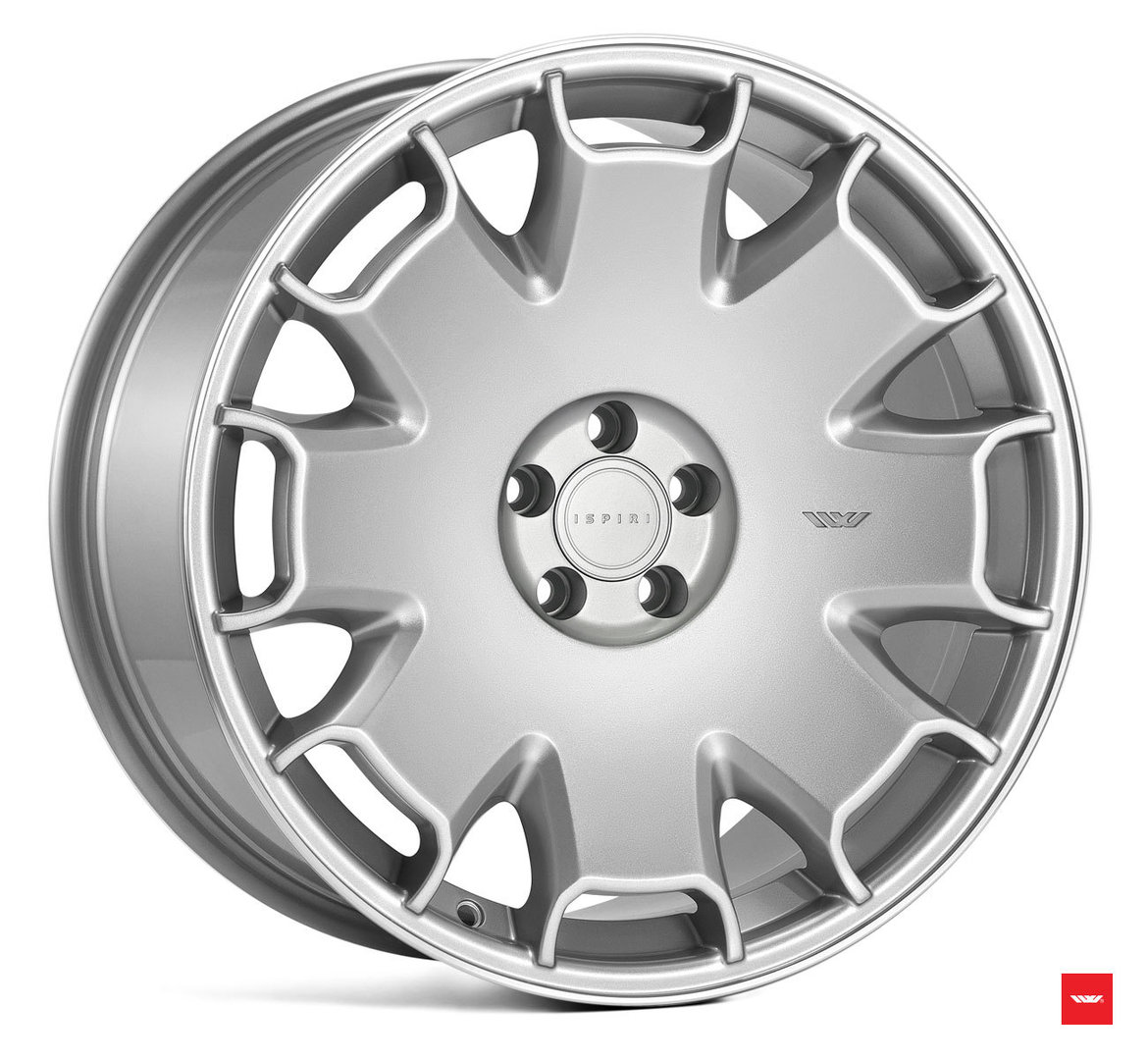 ISPIRI CSR2 18" 8,5J ET35 5x120 Pure Silver Polished Lip - obrazek 2
