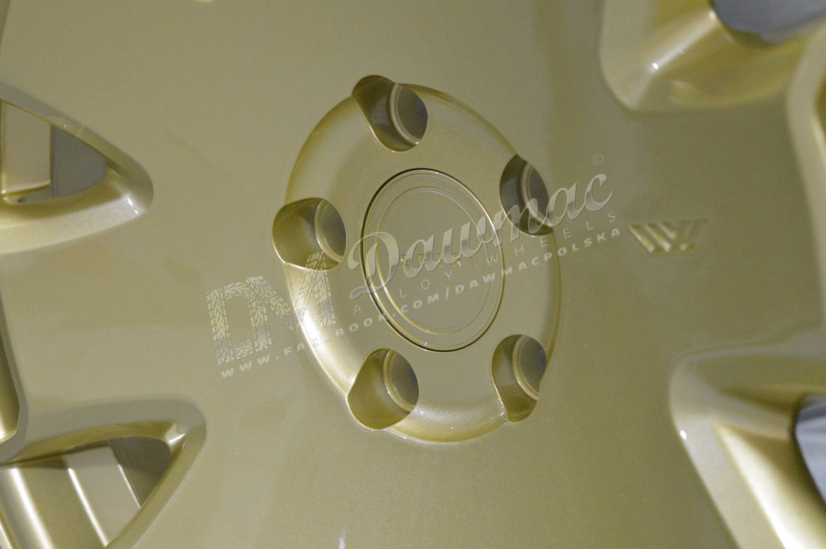 ISPIRI CSR2 18" 8,5J ET42 + 9,5J ET42 5x112 Vintage Gold Polished Lip - obrazek 3