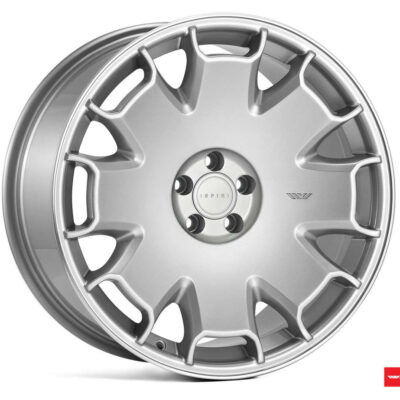 ISPIRI CSR2 19" 8,5J ET42 + 9,5J ET42 5x112 Pure Silver Polished Lip