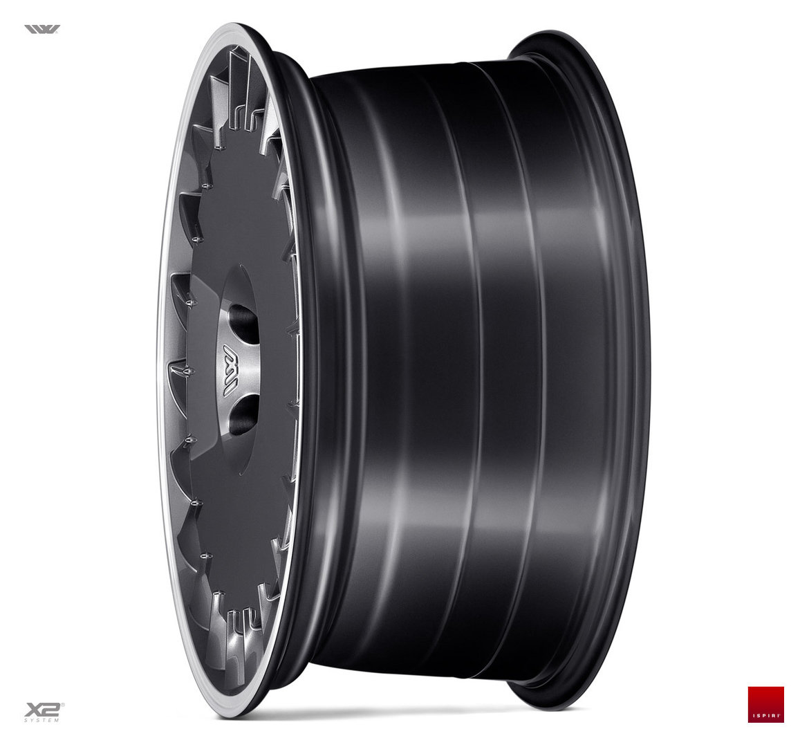 ISPIRI CSRD TF 19" 10J ET42 5x112 Carbon Graphite Polished Lip - obrazek 5