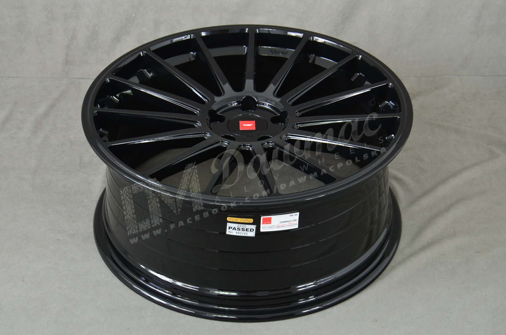 ISPIRI FFP2 20" 10,5J ET30 5x120 Corsa Black - obrazek 5