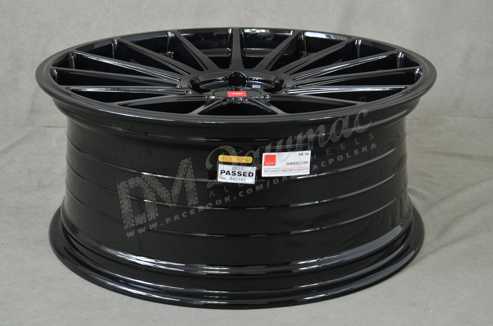 ISPIRI FFP2 20" 10,5J ET30 5x120 Corsa Black - obrazek 6