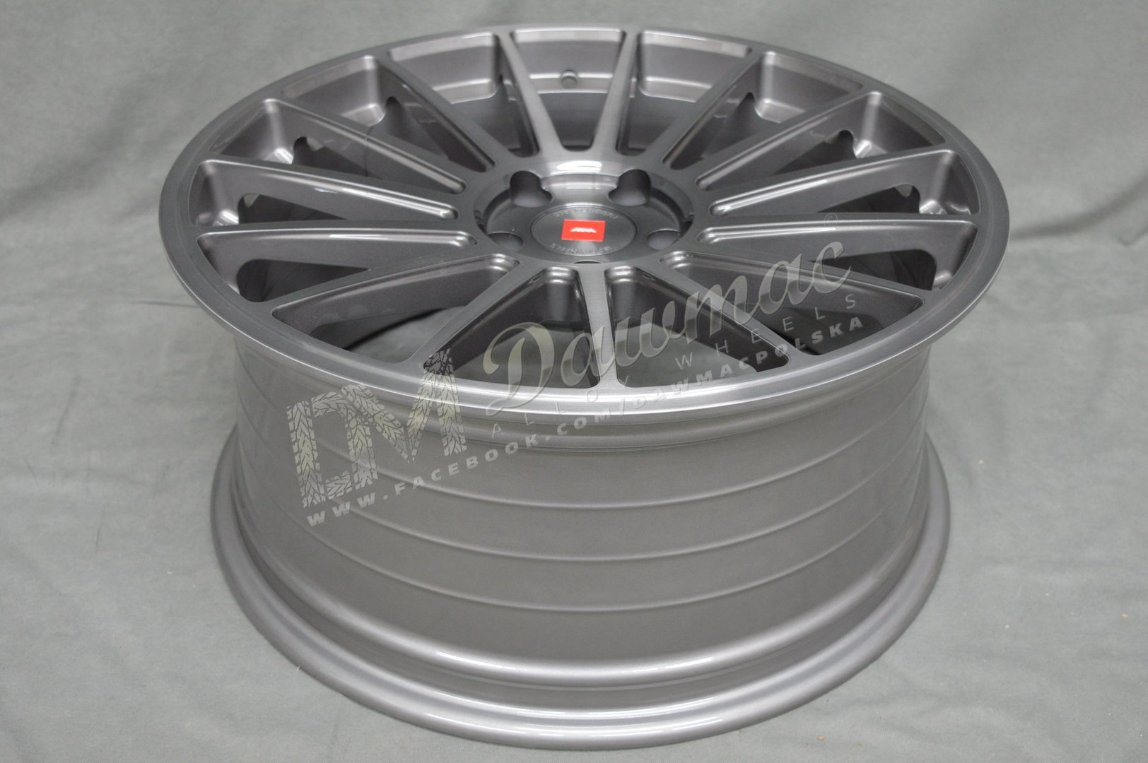 ISPIRI FFP2 20" 8,5J ET45 + 9J ET35 5x112 Carbon Grey Brushed - obrazek 5