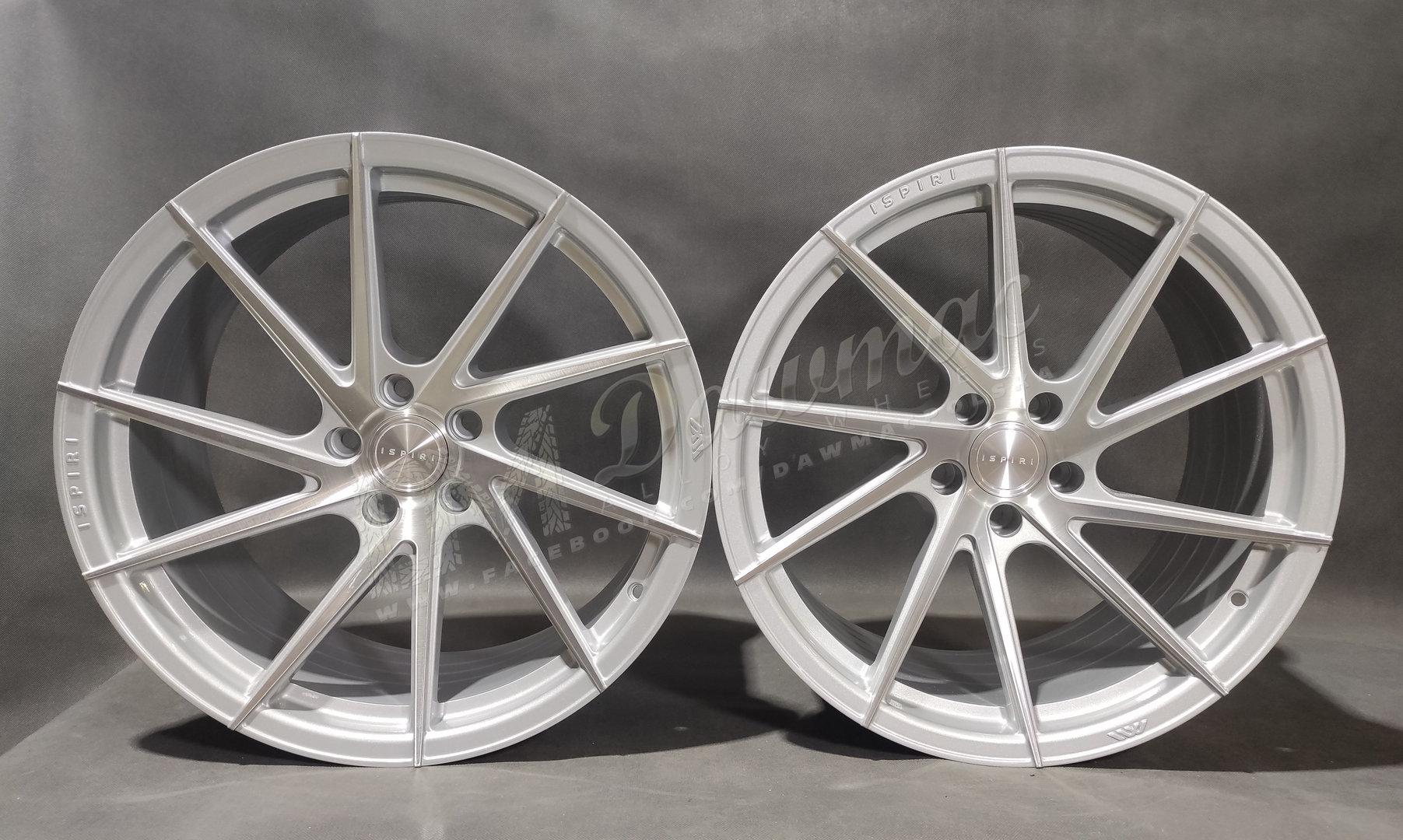 ISPIRI FFR1D 19" 9,5J ET40 + 10J ET25 5x112 MSP / BRUSH - obrazek 2