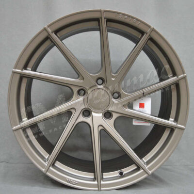 ISPIRI FFR1D 19'' 9,5J ET45 5x112 Matt Carbon Bronze