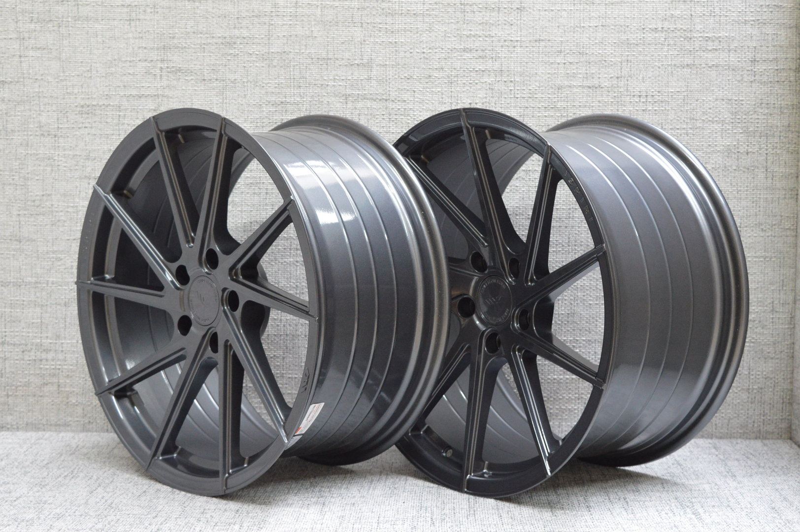 ISPIRI FFR1D 19" 9J ET35 + 10J ET42 5x120 Carbon Graphite - obrazek 4