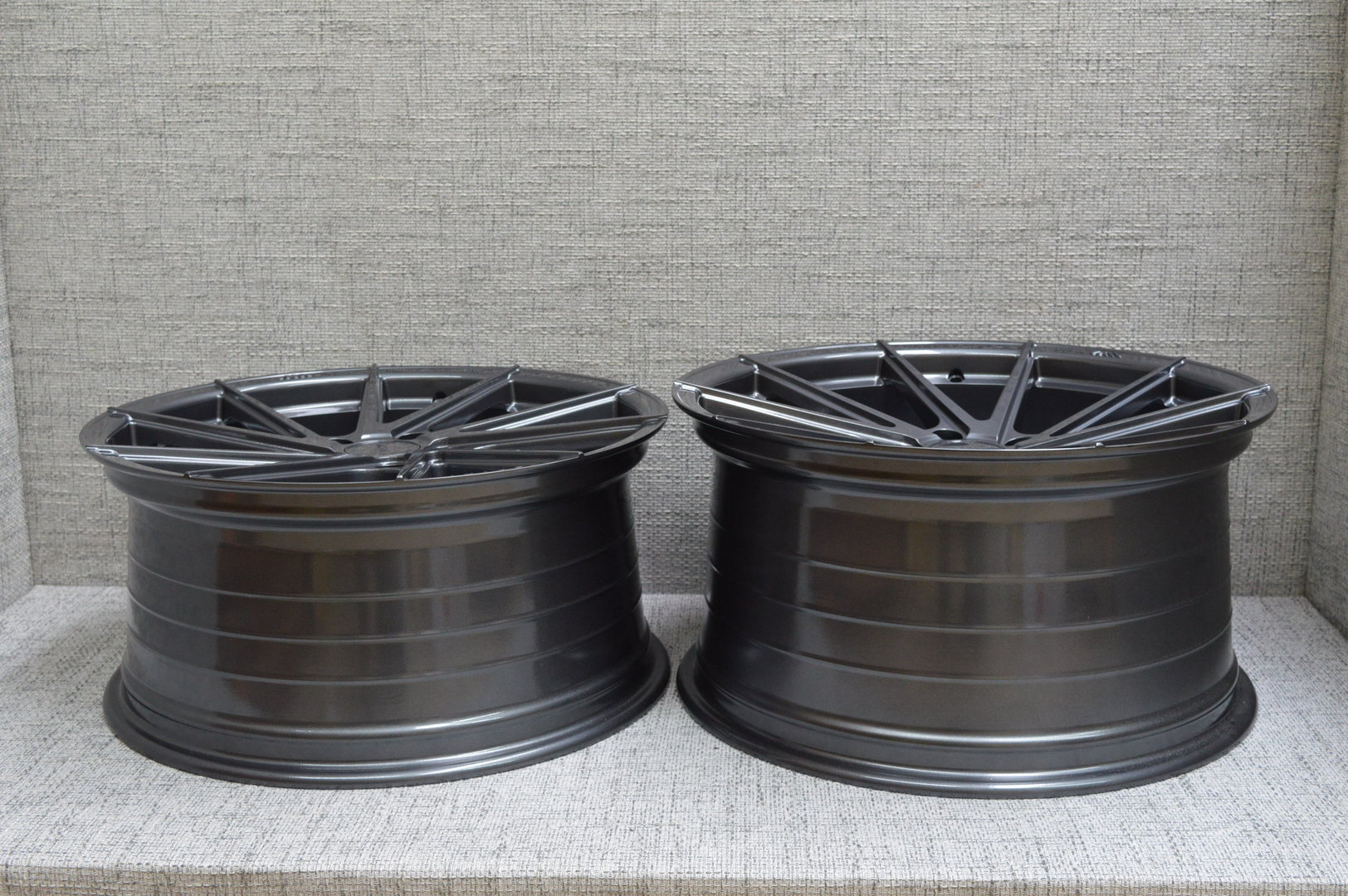 ISPIRI FFR1D 19" 9J ET35 + 10J ET42 5x120 Carbon Graphite - obrazek 7