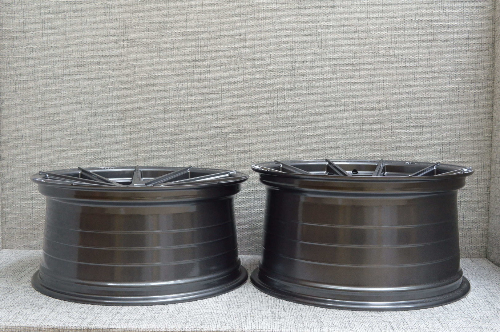 ISPIRI FFR1D 19" 9J ET35 + 10J ET42 5x120 Carbon Graphite - obrazek 8