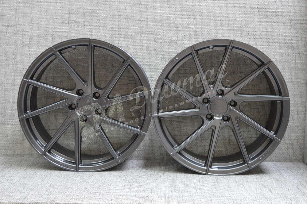 ISPIRI FFR1D 20" 8,5J ET35 + 10,5J ET42 5x120 Carbon Graphite