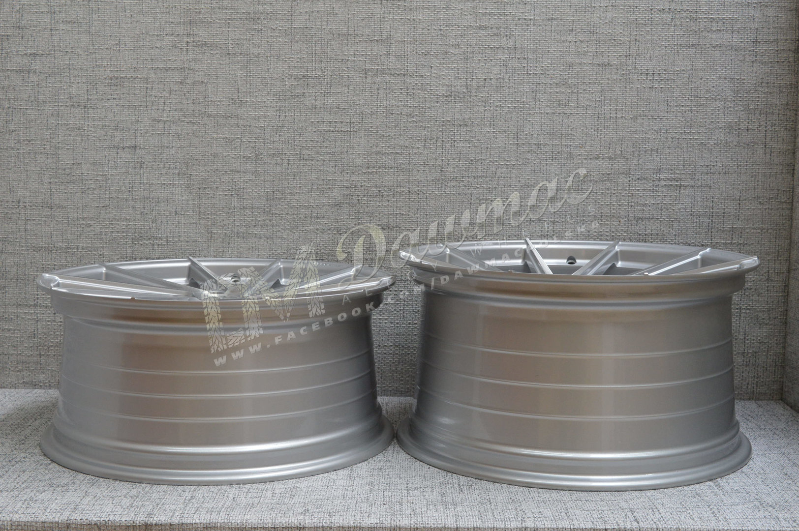 ISPIRI FFR1D 20" 8,5J ET35 + 10,5J ET42 5x120 Pure Silver Brushed - obrazek 8