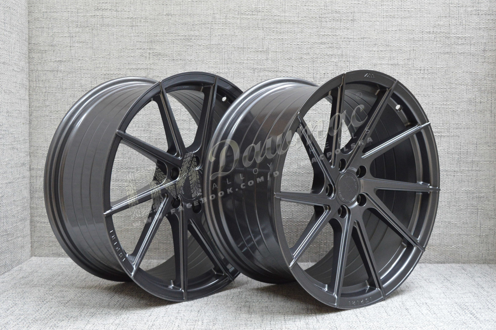 ISPIRI FFR1D 20" 8,5J ET35 + 11J ET40 5x120 Carbon Graphite - obrazek 5