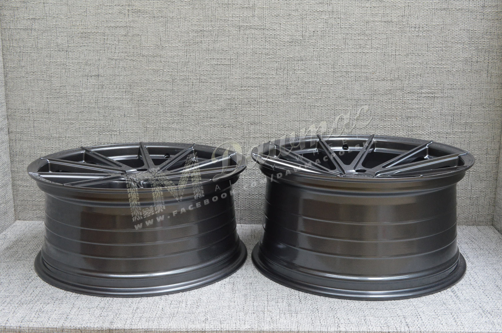 ISPIRI FFR1D 20" 8,5J ET35 + 11J ET40 5x120 Carbon Graphite - obrazek 7