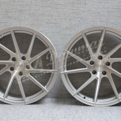 ISPIRI FFR1D 21" 9J ET21 5x112 Pure Silver Brushed