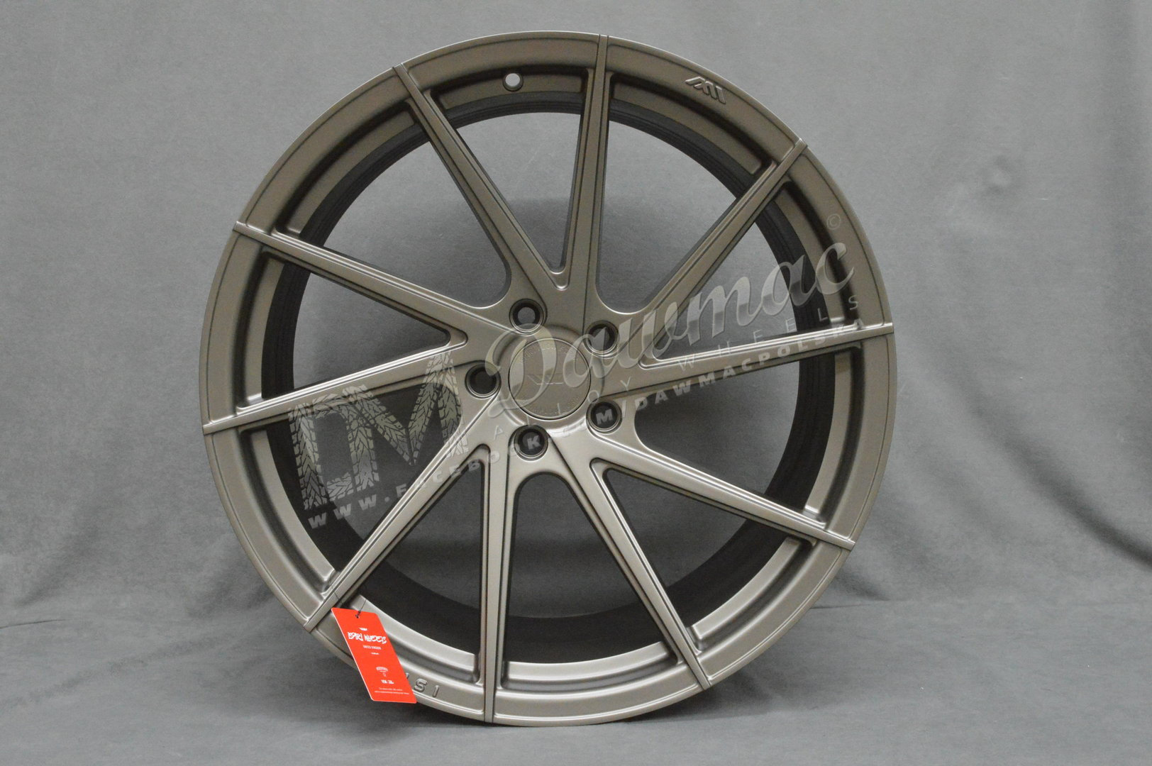 ISPIRI FFR1D 21" 9J ET32 + 10,5J ET20 5x112 Matt Carbon Bronze - obrazek 2