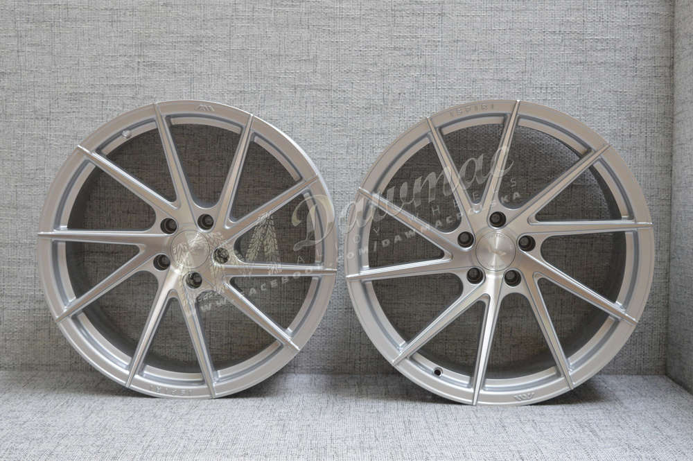 ISPIRI FFR1D 21" 9J ET32 5x112 Pure Silver Brushed