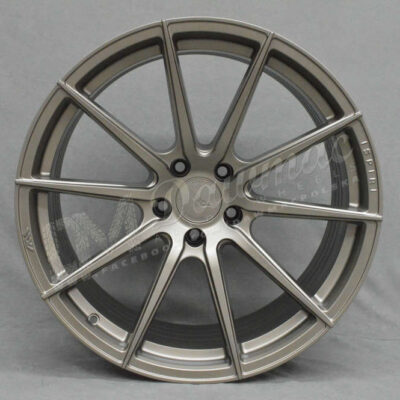 ISPIRI FFR1 19'' 10J ET28 5x112 Matt Carbon Bronze