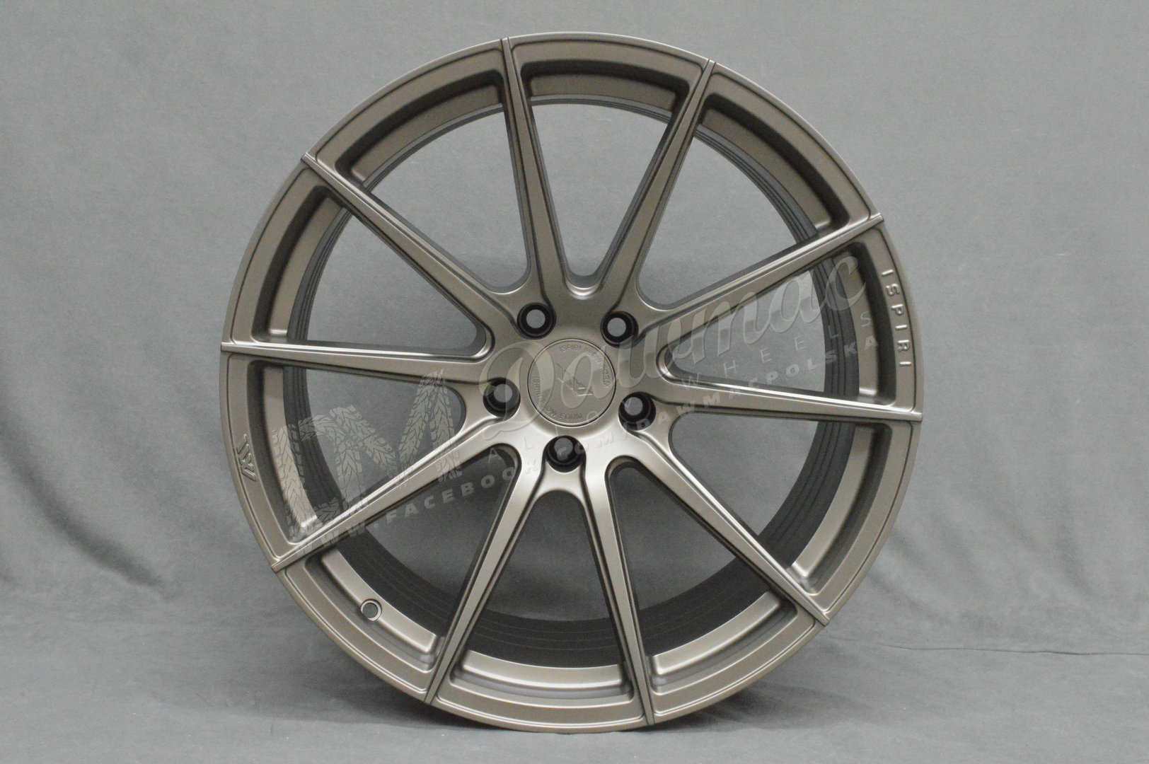 ISPIRI FFR1 19'' 10J ET28 5x112 Matt Carbon Bronze - obrazek 2