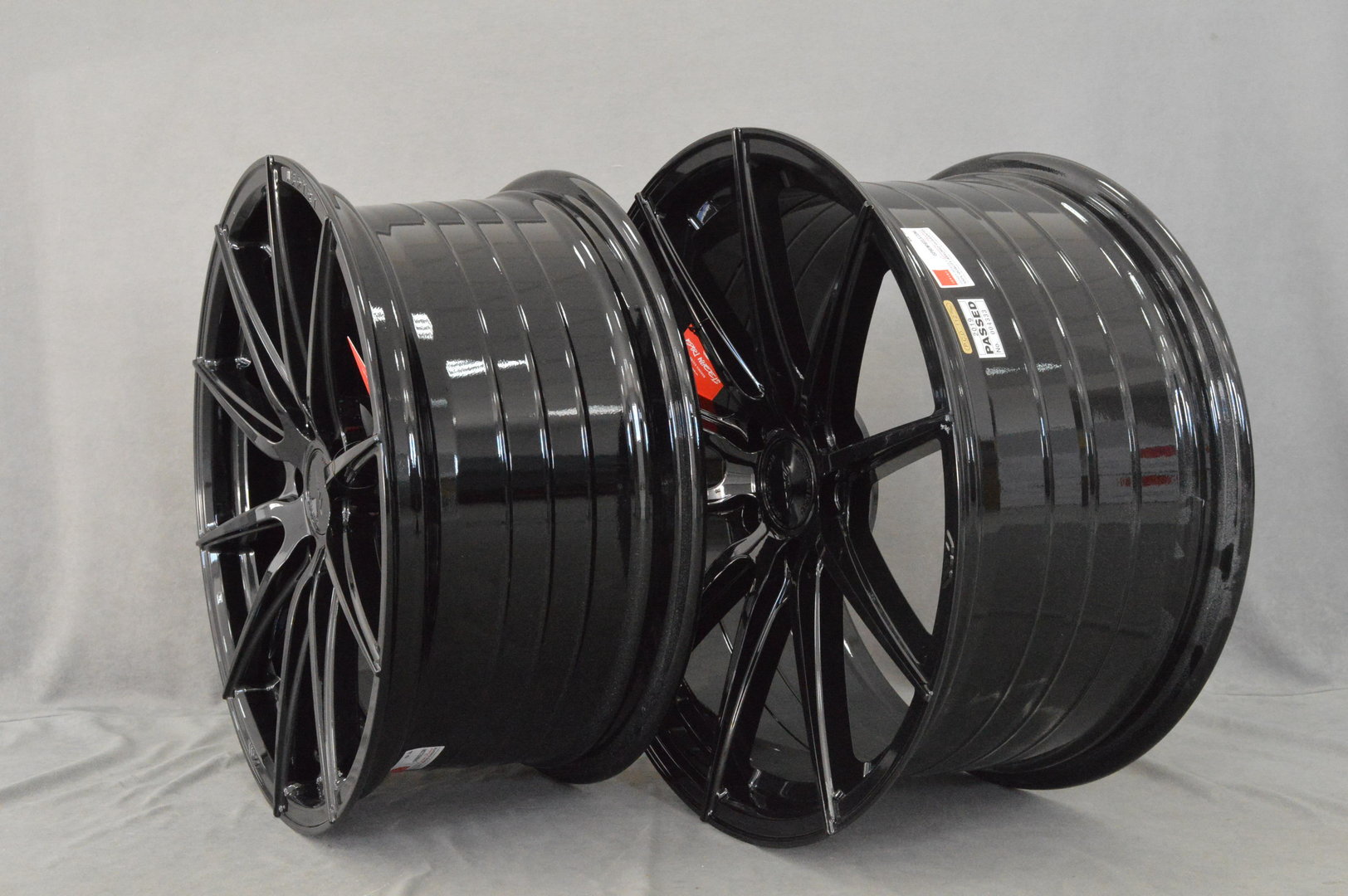 ISPIRI FFR1 19" 8,5J ET45 + 9,5J ET45 5x112 Corsa Black - obrazek 3