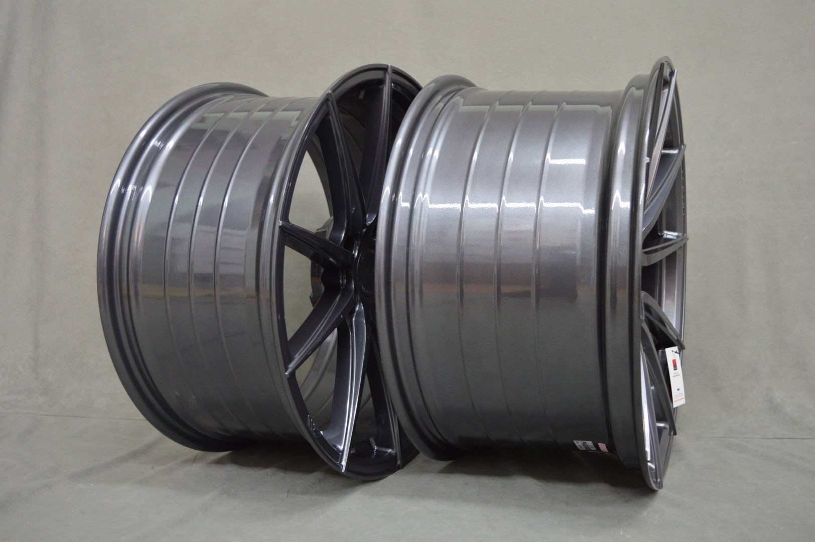 ISPIRI FFR1 19" 9J ET35 + 10J ET42 5x120 Carbon Graphite - obrazek 4