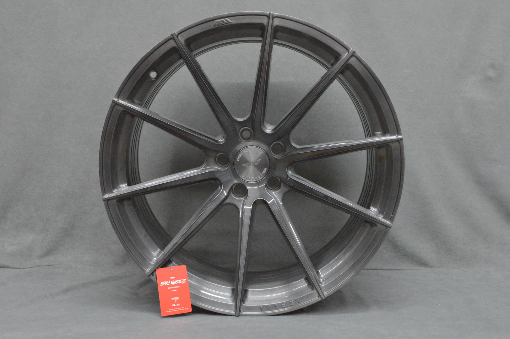 ISPIRI FFR1 20" 10,5J ET30 5x112 Full Brushed Carbon Titanium - obrazek 2