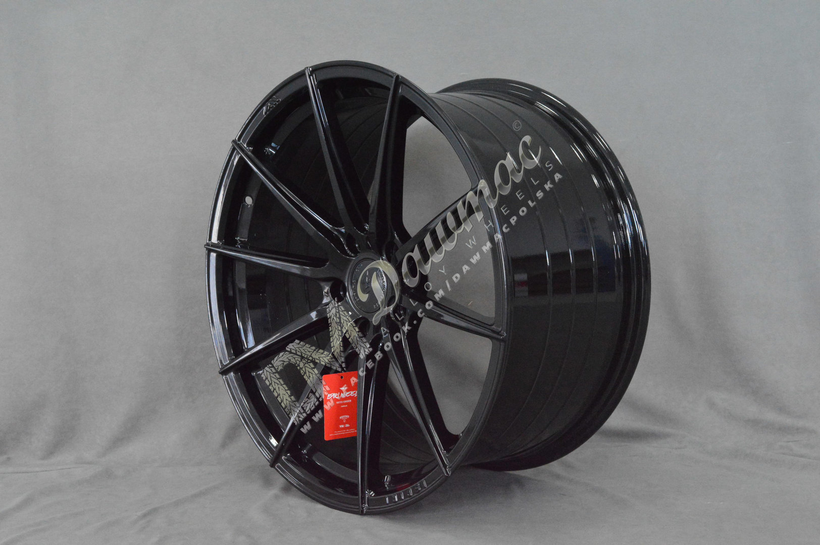 ISPIRI FFR1 20" 10J ET45 5x112 Corsa Black - obrazek 3