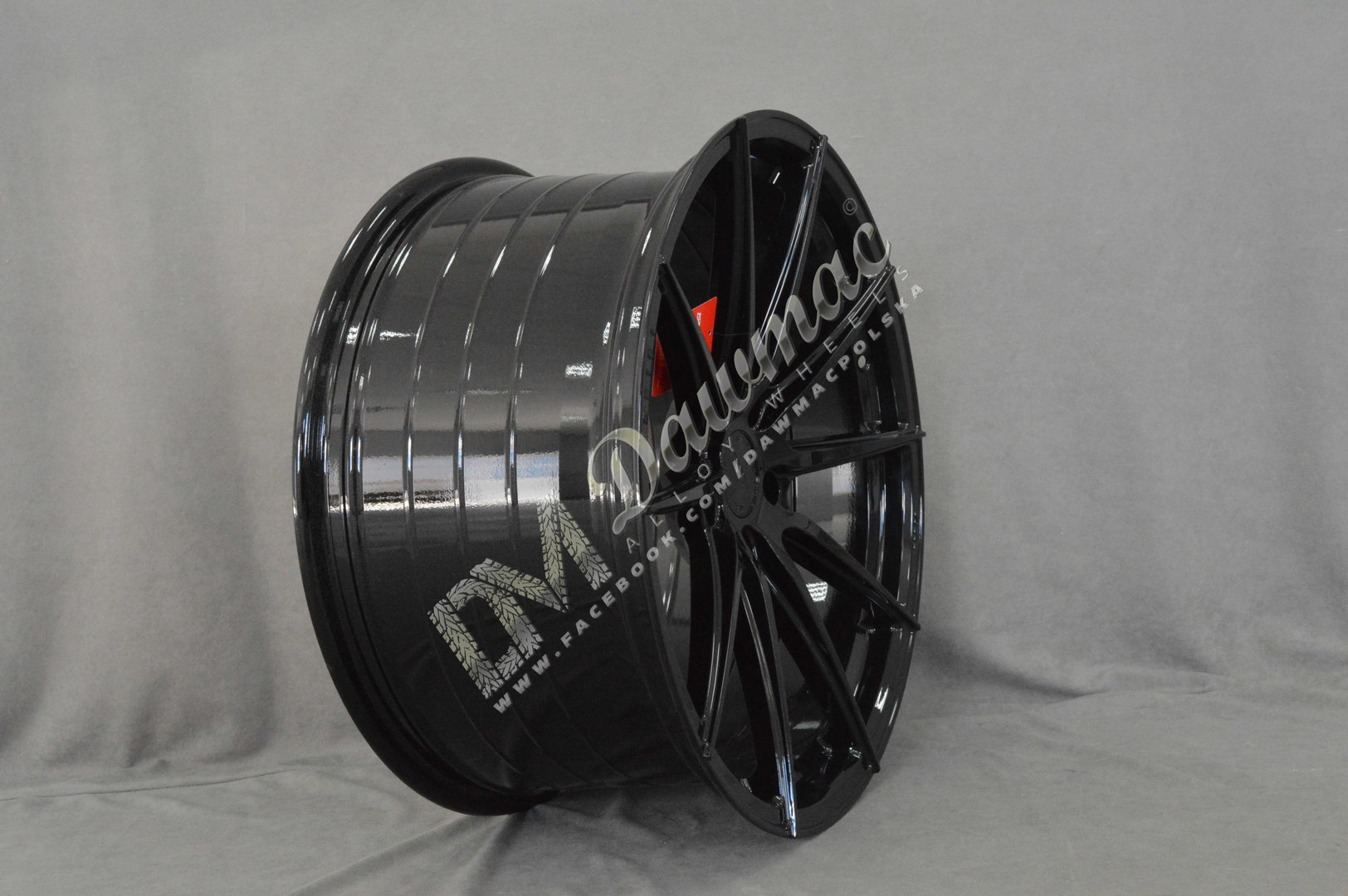 ISPIRI FFR1 20" 10J ET45 5x112 Corsa Black - obrazek 4
