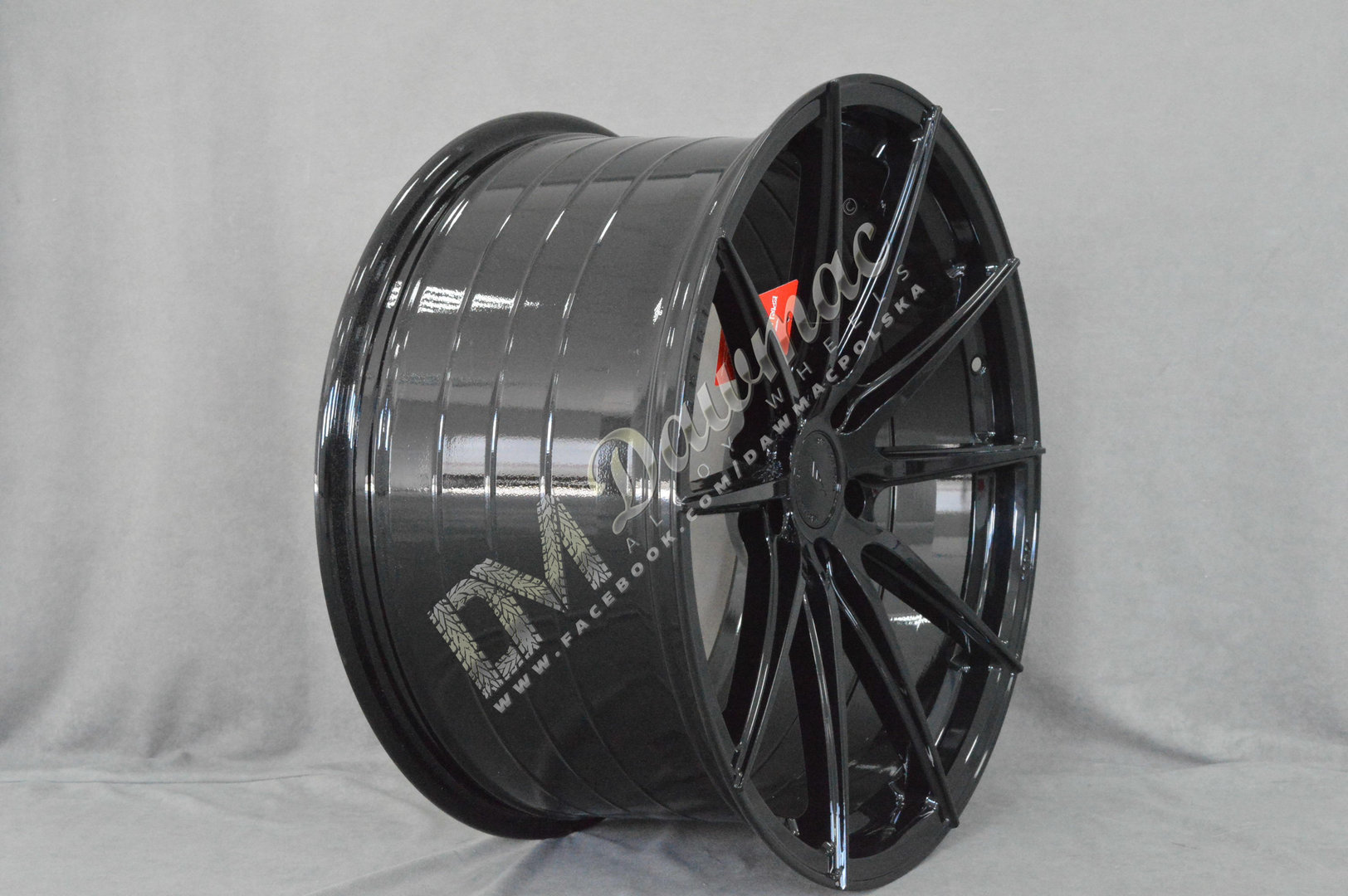ISPIRI FFR1 20" 10J ET45 5x112 Corsa Black - obrazek 5