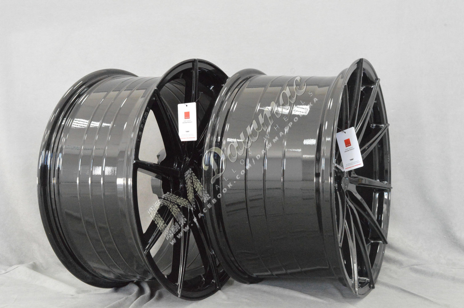 ISPIRI FFR1 20" 8,5J ET28 + 10,5J ET30 5x112 Corsa Black - obrazek 4