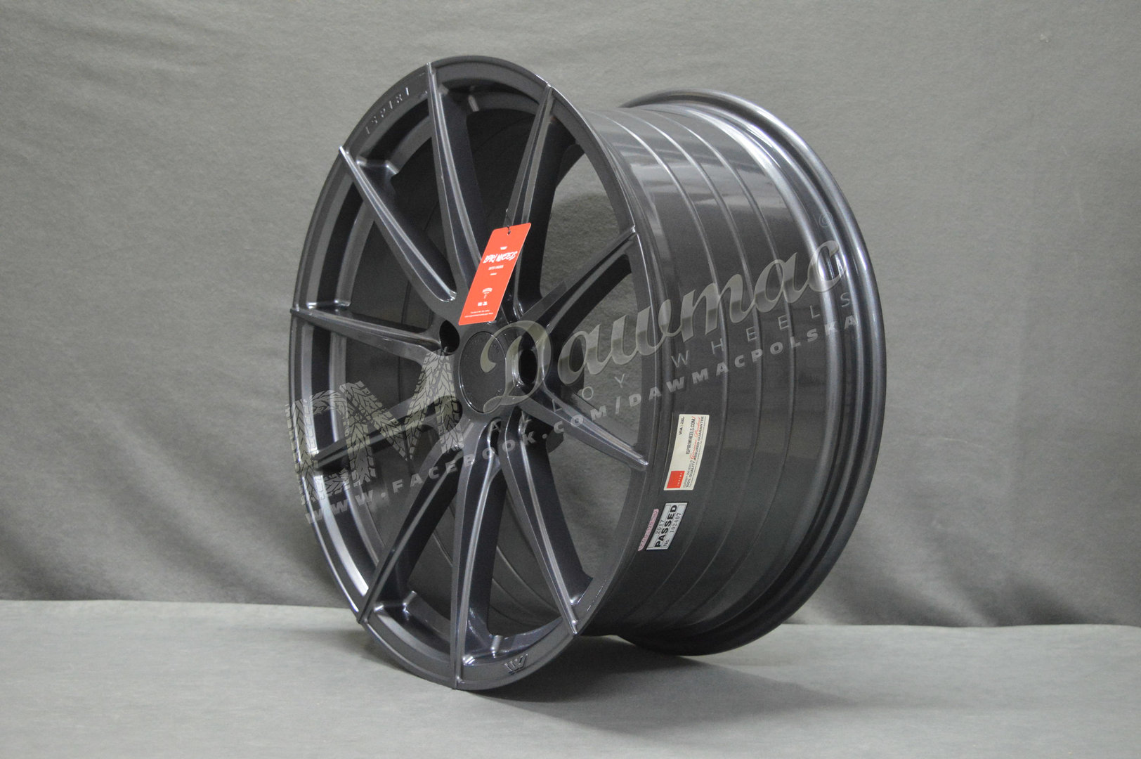 ISPIRI FFR1 20" 8,5J ET28 + 10,5J ET43 5x112 Carbon Graphite - obrazek 3