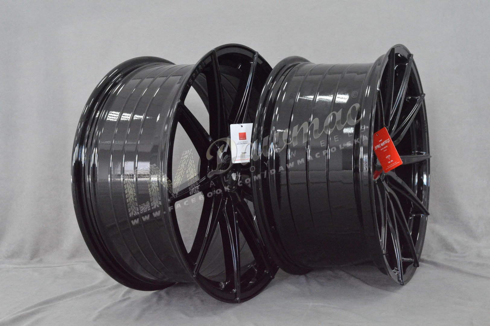 ISPIRI FFR1 20" 8,5J ET28 5x112 Corsa Black - obrazek 4