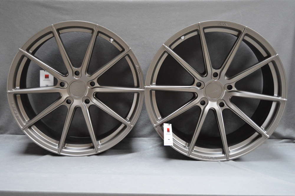 ISPIRI FFR1 20" 8,5J ET42 + 11J ET55 5x130 Matt Carbon Bronze