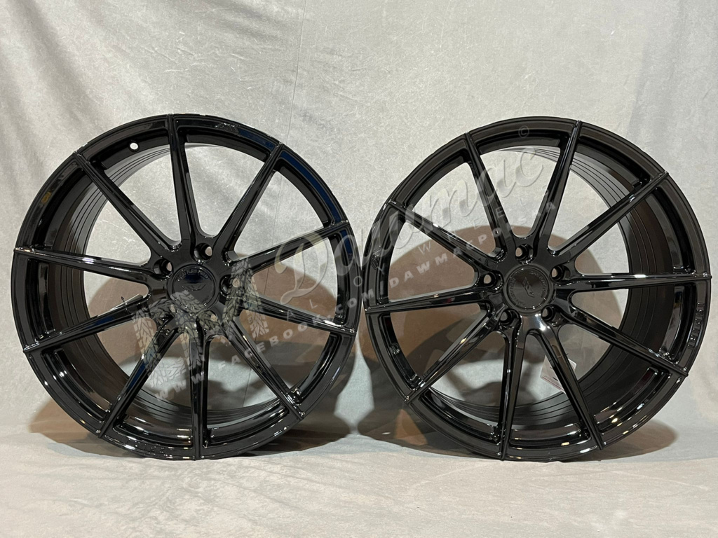 ISPIRI FFR1 20" 9J ET20 + 10,5J ET30 5x120 Corsa Black - obrazek 2