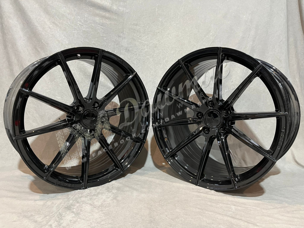 ISPIRI FFR1 20" 9J ET20 + 10,5J ET30 5x120 Corsa Black - obrazek 3