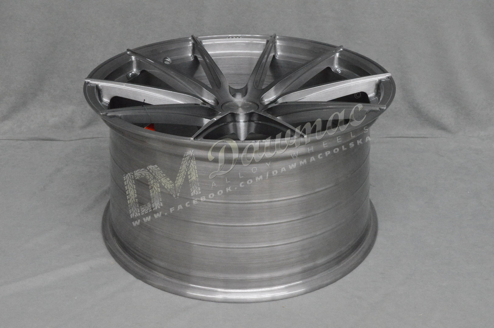 ISPIRI FFR1 20" 9J ET20 + 10,5J ET45 5x120 Full Brushed Carbon Titanium - obrazek 7