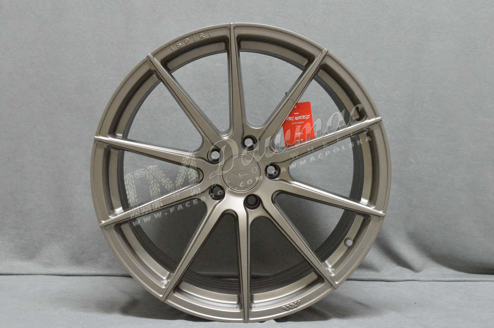 ISPIRI FFR1 20" 9J ET20 + 10,5J ET45 5x120 Matt Carbon Bronze