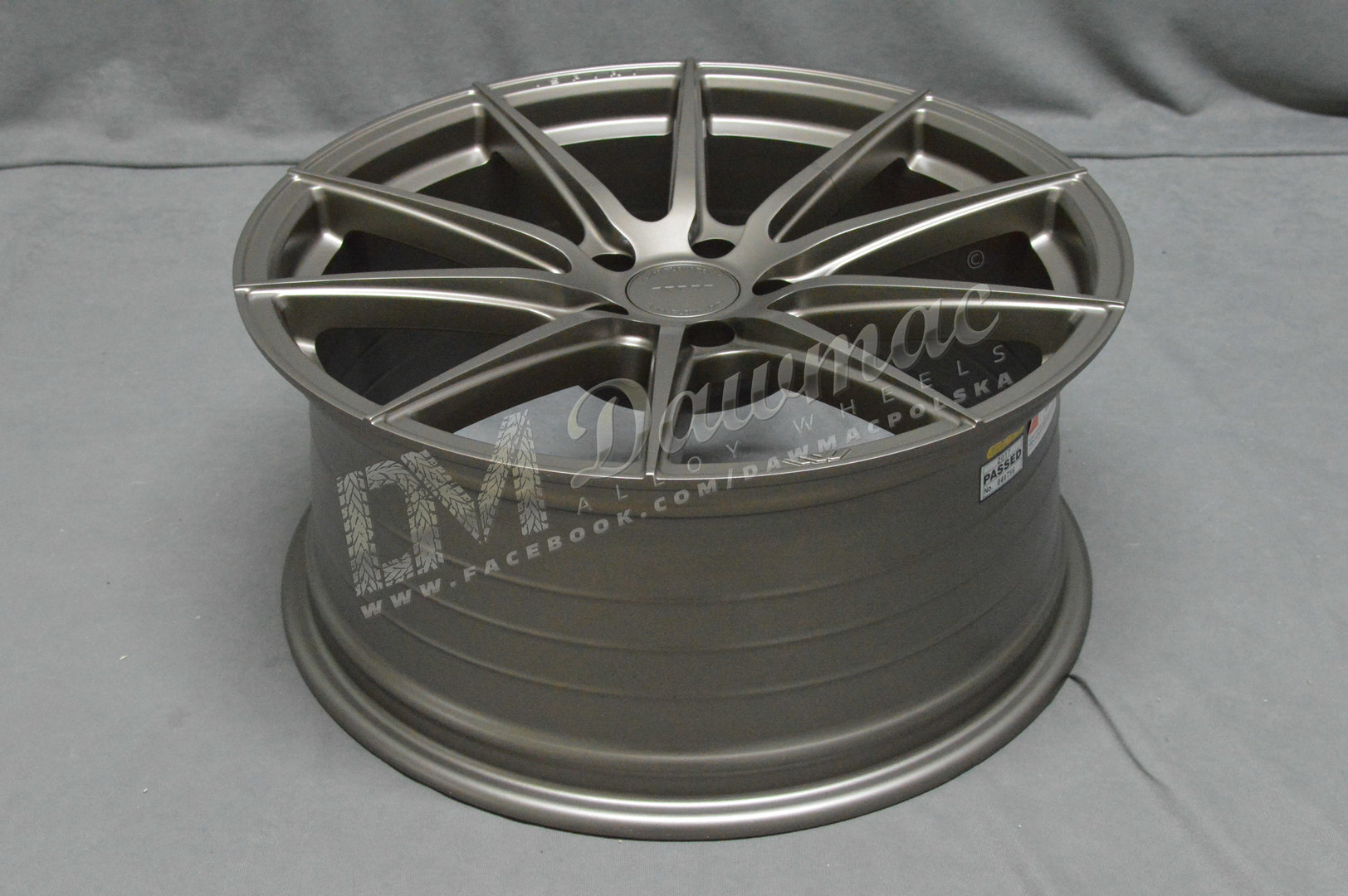 ISPIRI FFR1 20" 9J ET20 + 10,5J ET45 5x120 Matt Carbon Bronze - obrazek 6